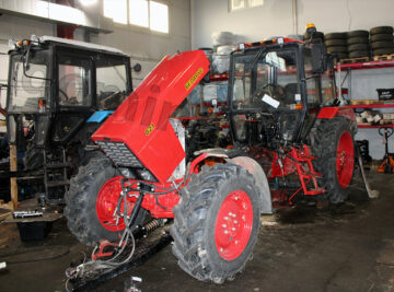  Зaмeнa cцeплeния MTЗ 82